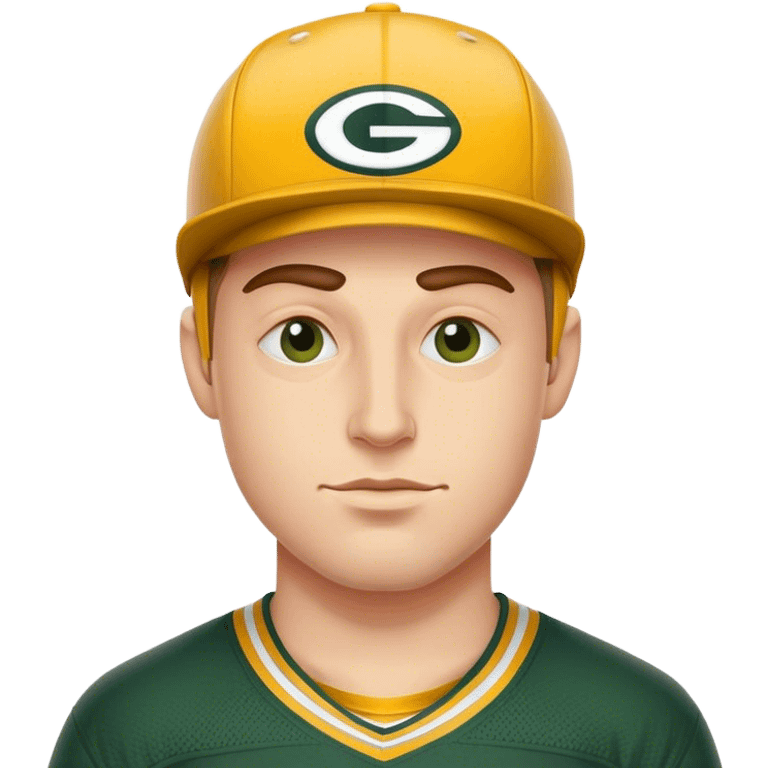 Chill guy Packers fan emoji