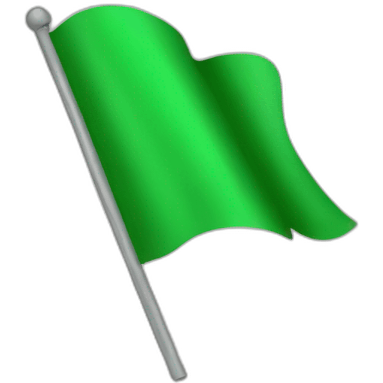 green flag emoji