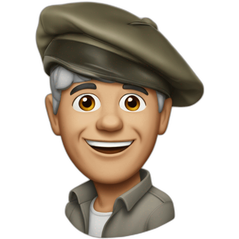 jerry lewis jeune avec un beret basque emoji