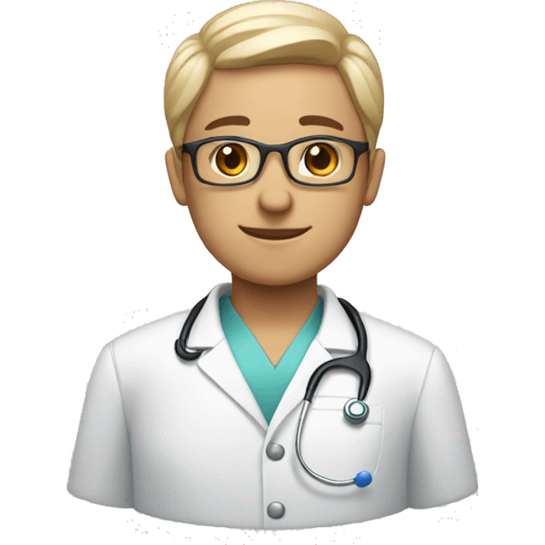 AI doctor that is gender neutral and friendly  emoji