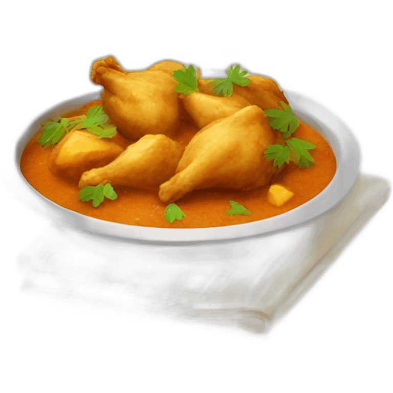 poulet curry emoji