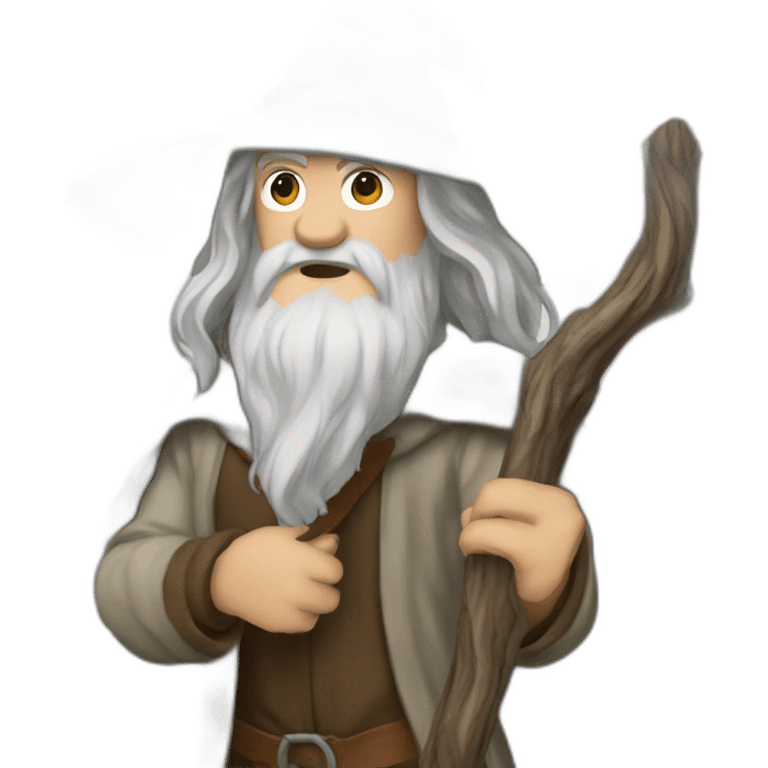 gandalf dealing with frodo emoji