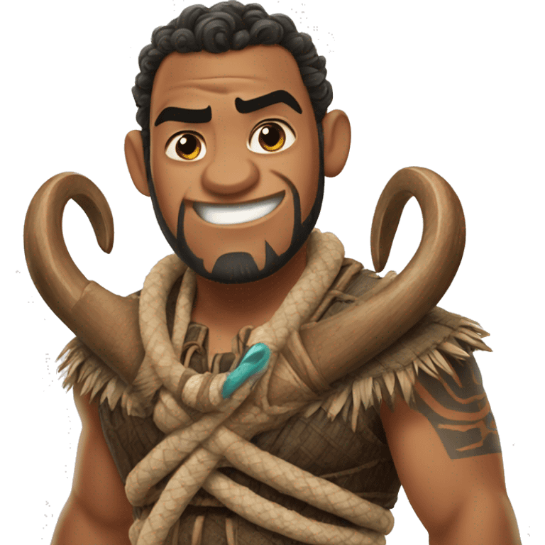 Maui hook from Moana  emoji