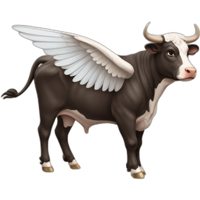 Bull with wings BRINDLE emoji