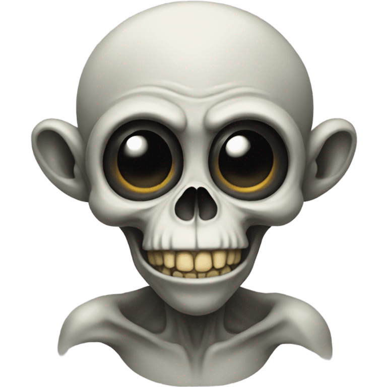 Skull alien monkey emoji