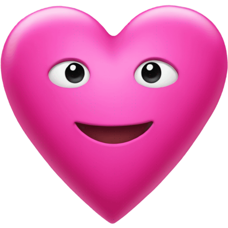 Heart pink emoji