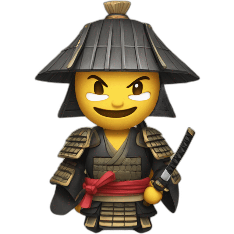 happy-samurai emoji