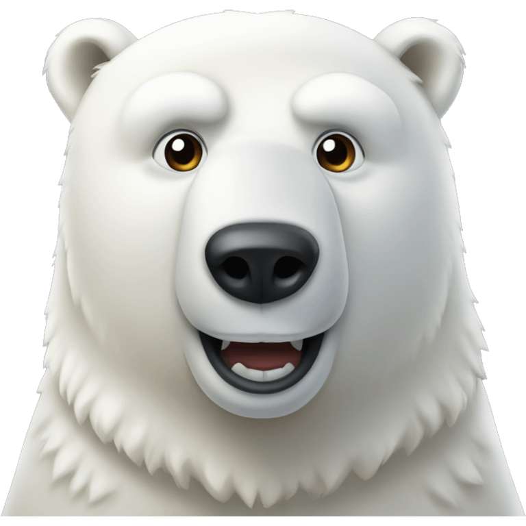 Polar bear emoji