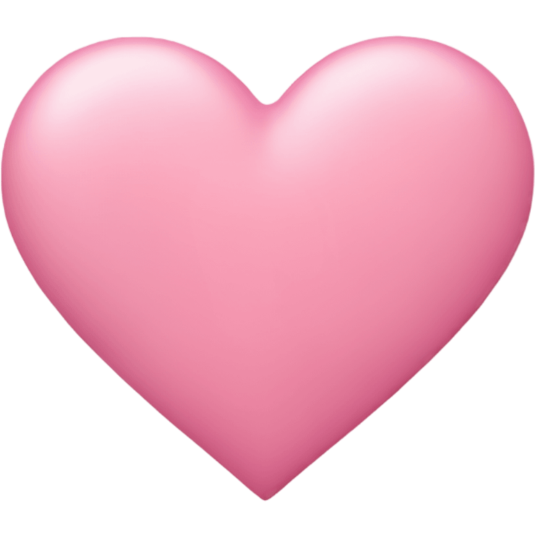 pink pastel heart emoji