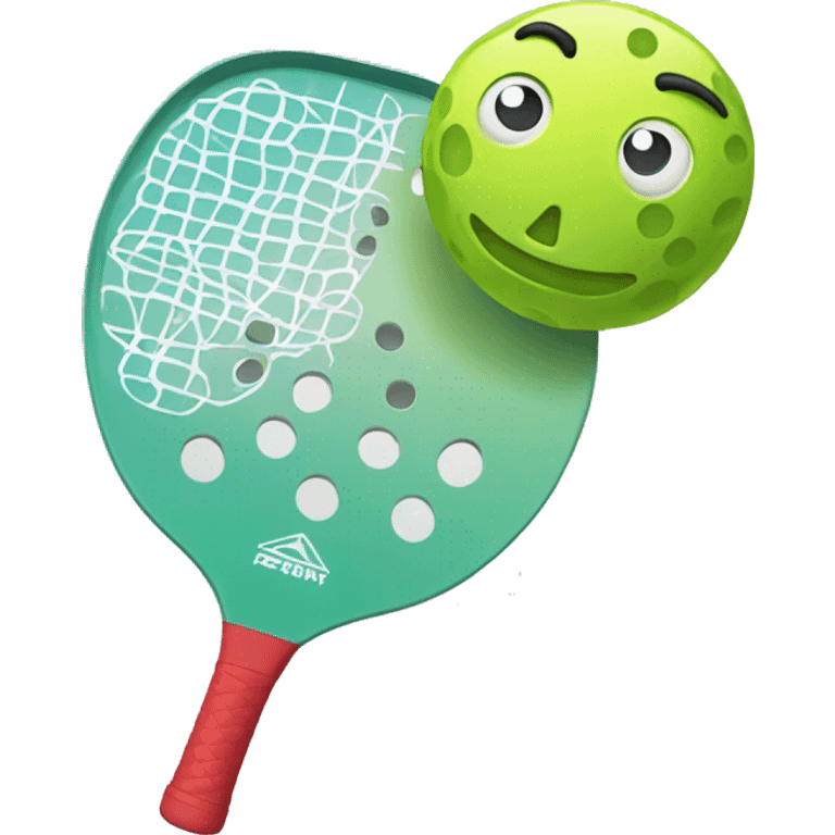 A Pickleball Paddle emoji