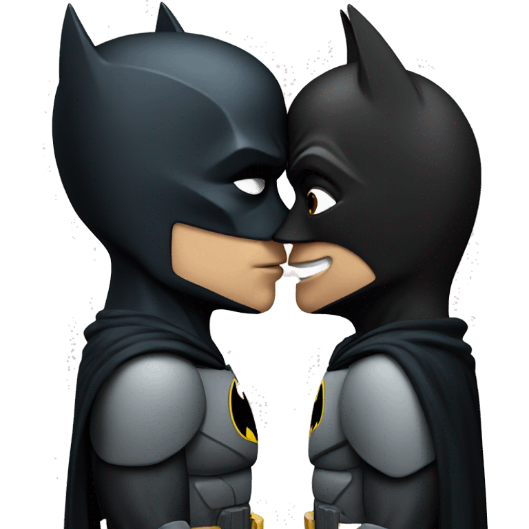 Batman kiss emoji