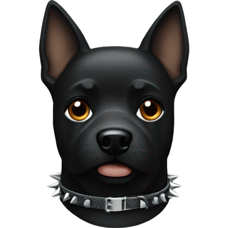 Black spiked dog collar emoji