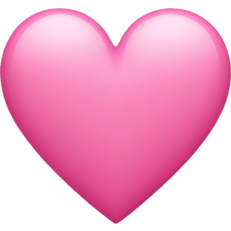 Pink heart emoji