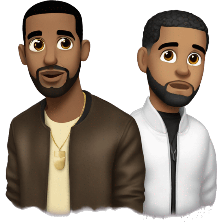 Diddy and drake  emoji