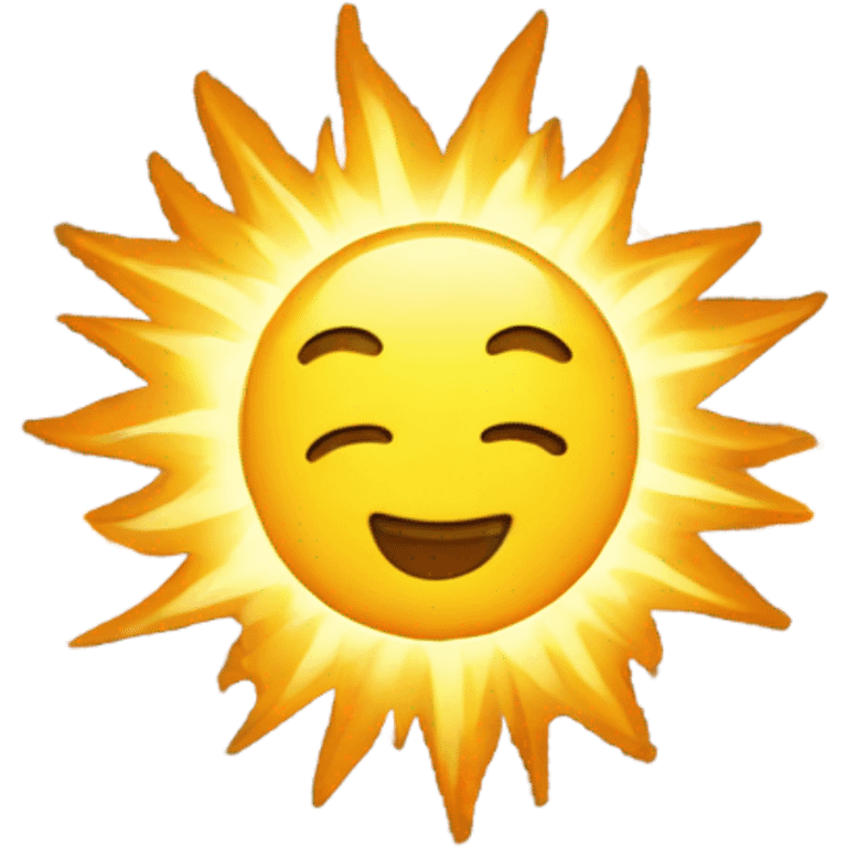 Sun emoji