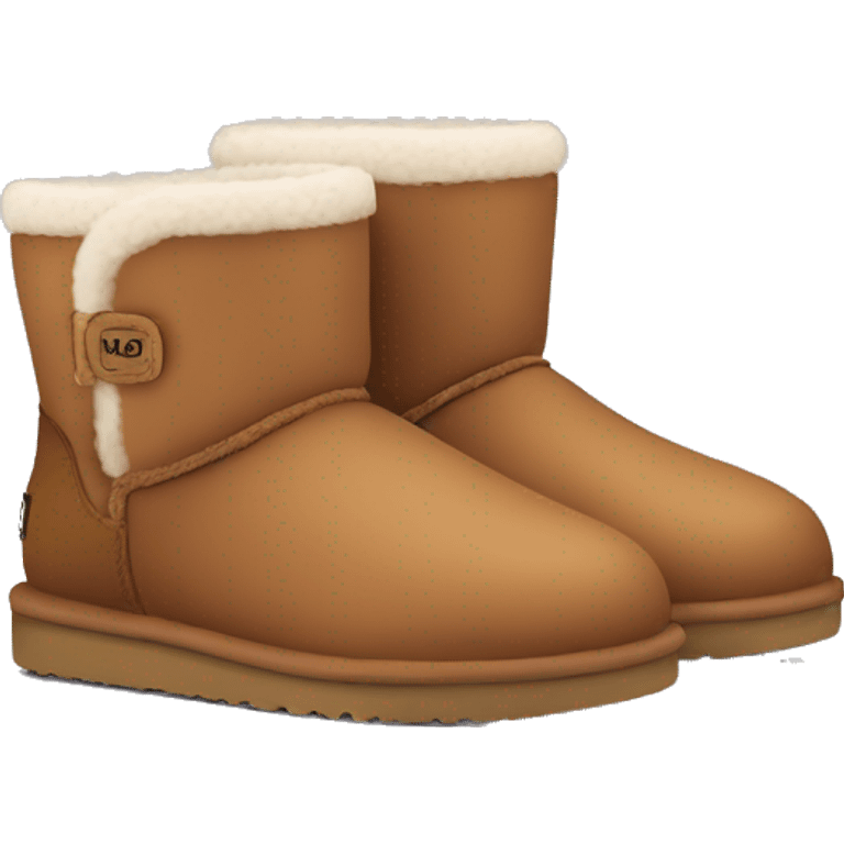 mini ugg boots emoji