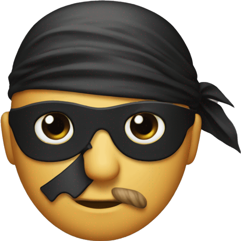 pirate with eye patch emoji