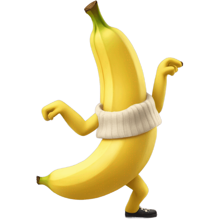 Banana dancing emoji