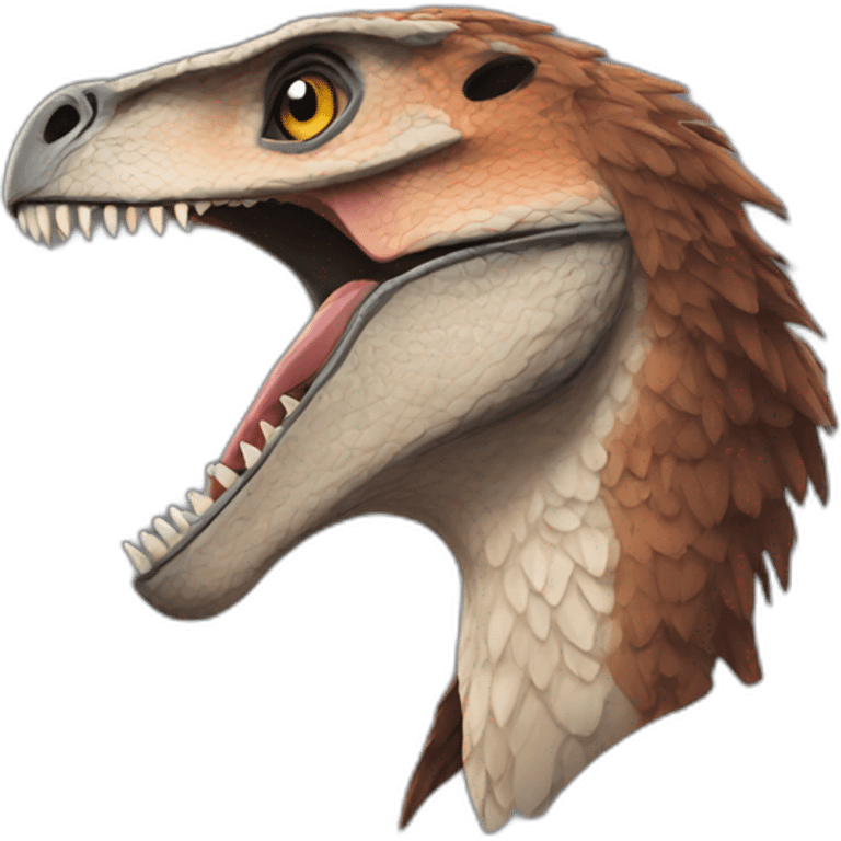 Raptor emoji