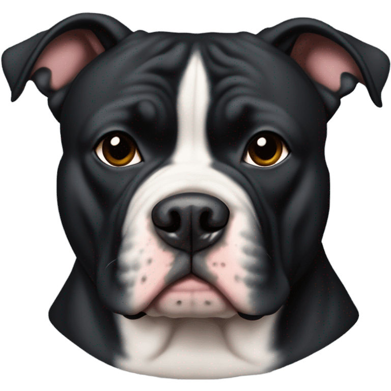 black american bully with blunt emoji