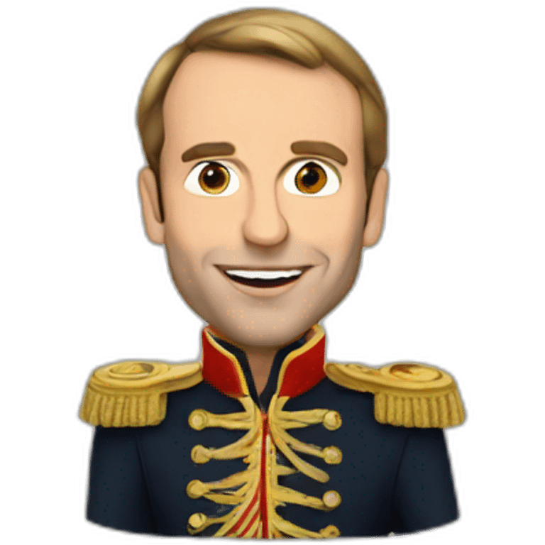 macron king emoji