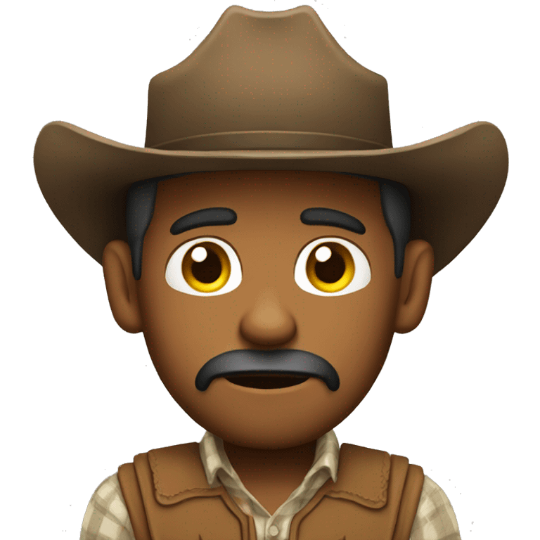 tired cowboy emoji