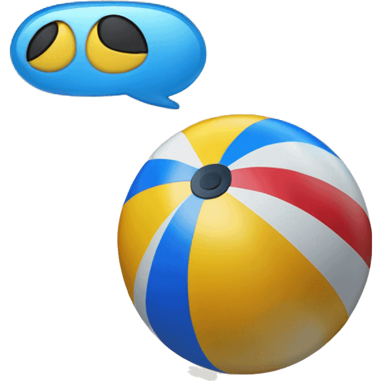 Beach ball emoji