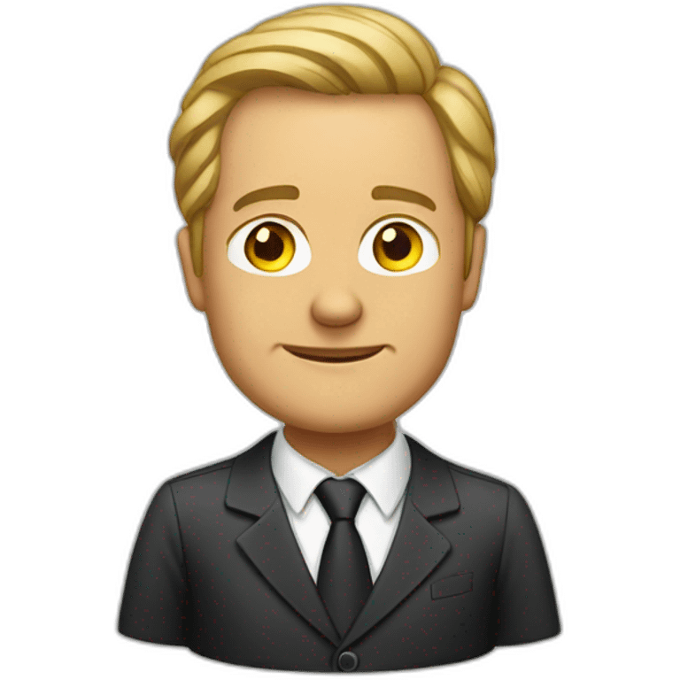 Germany businessman emoji