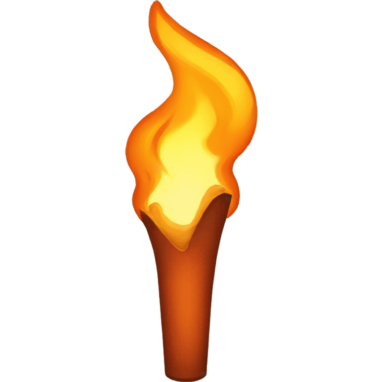 Fire torch emoji