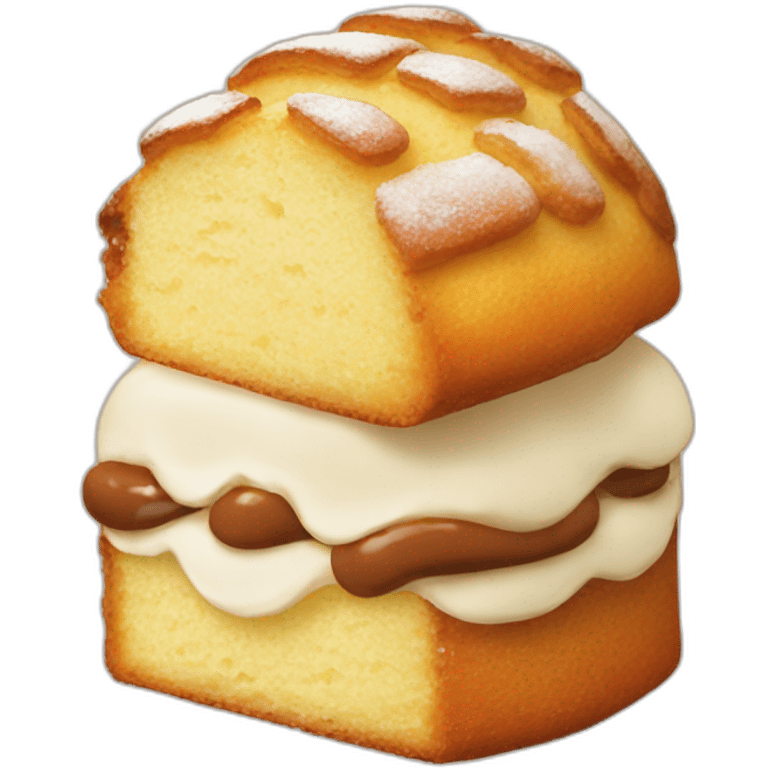 madeleine cake emoji