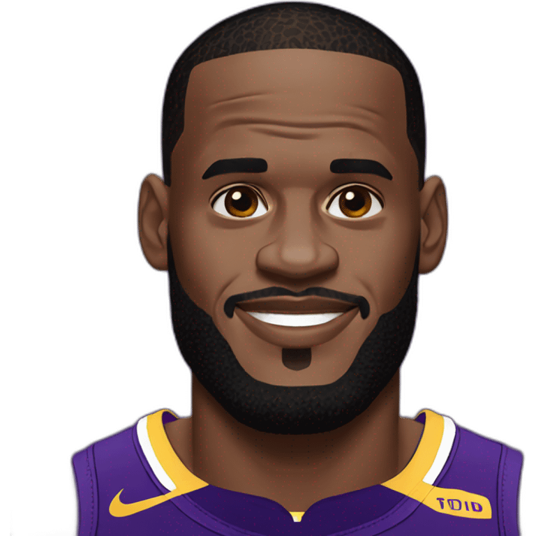 Lebron james lakers emoji