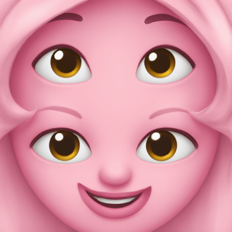 emoji com coração rosa nos olhos emoji