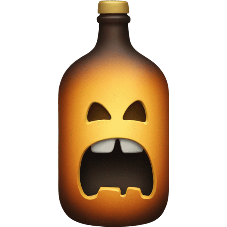 halloween bottle emoji