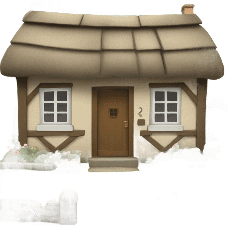 Little cottage emoji