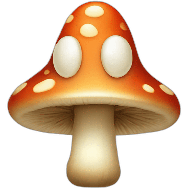 smiling mushroom emoji