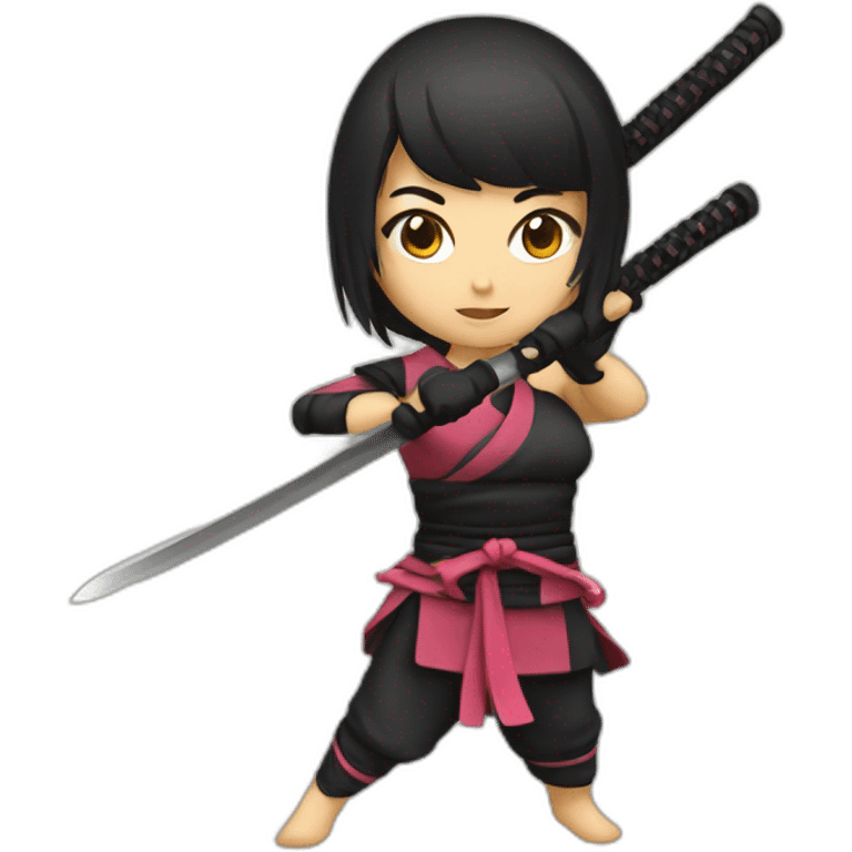 female kunoichi emoji