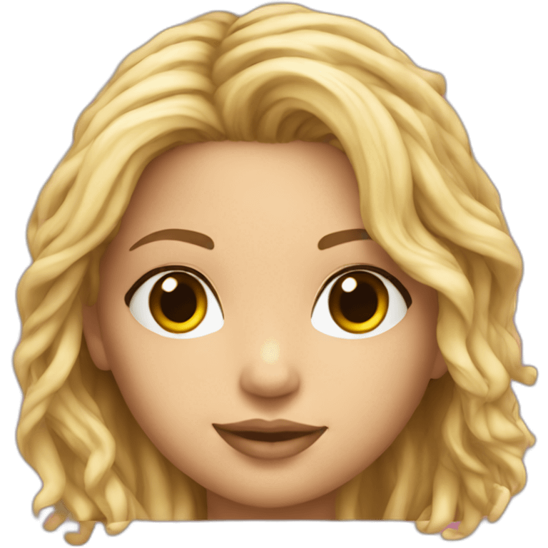 shakira realistic body emoji