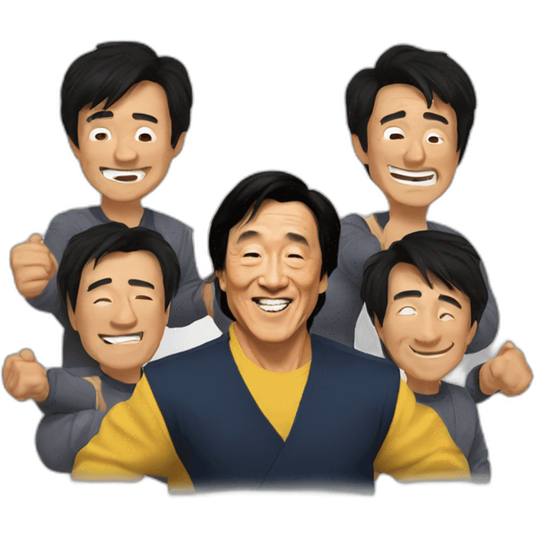 Jackie chan new year emoji