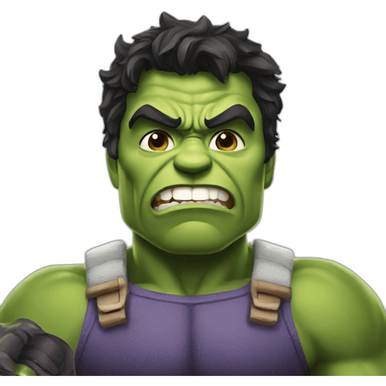 Hulk love emoji