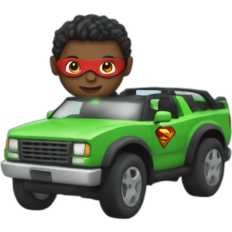 Super Hero Mobile emoji