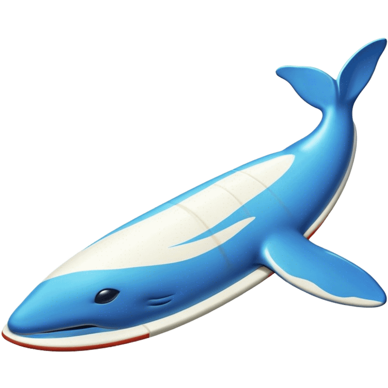 Whale surfboard  emoji