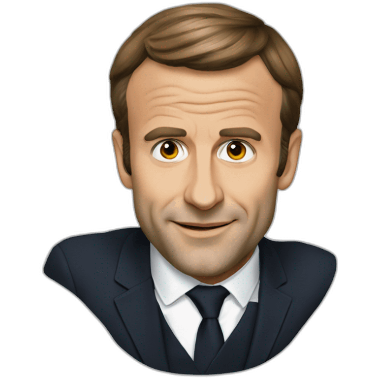 Emmanuel Macron emoji