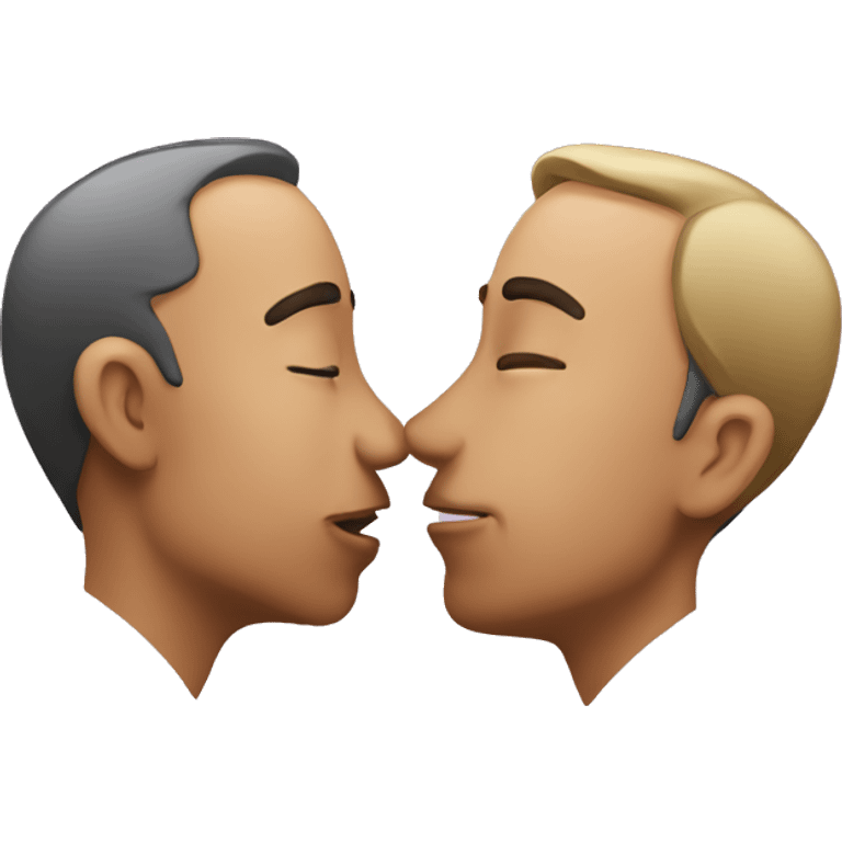 kissing emoji