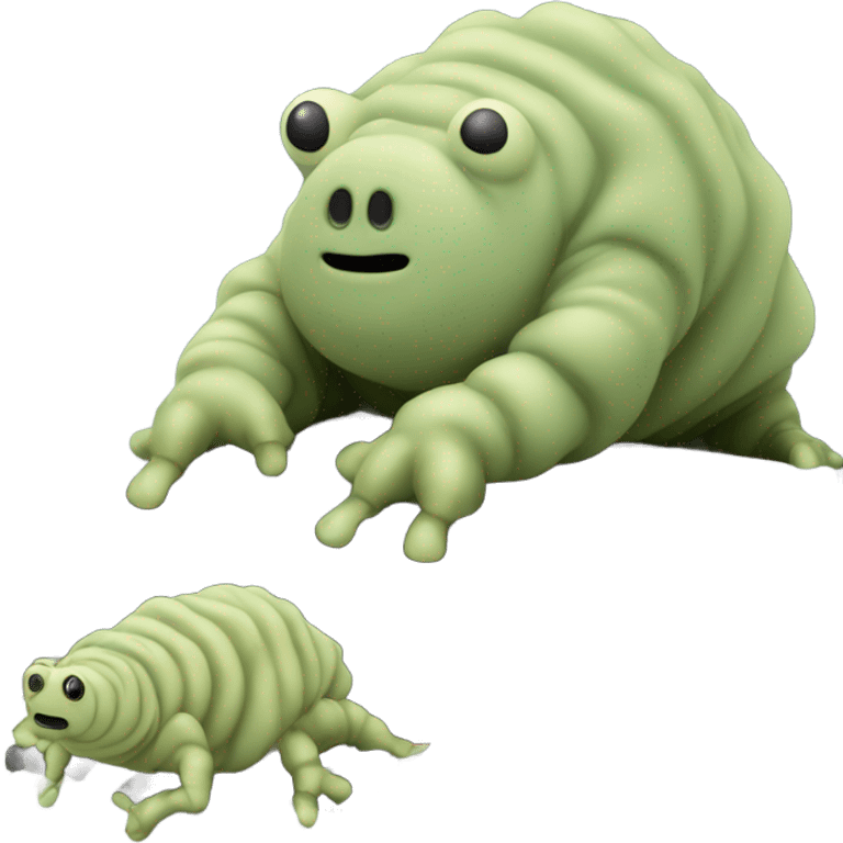 tardigrade playing the piano emoji