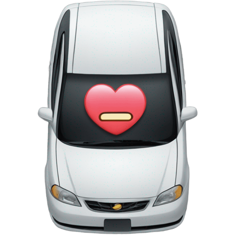 I will fill you up Note on car  emoji