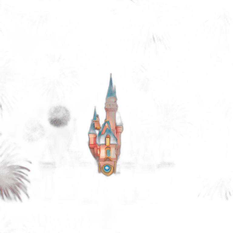 Disneyland-fireworks-by-night emoji