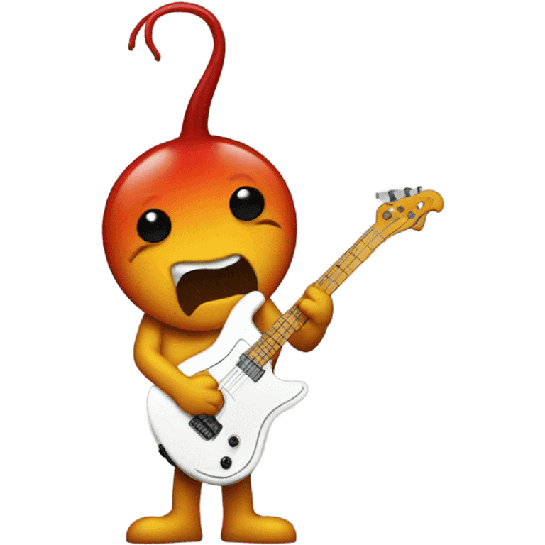 flea from the band red hot chili peppers emoji