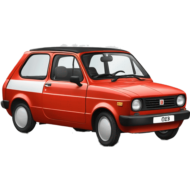 Polski fiat 126p. emoji