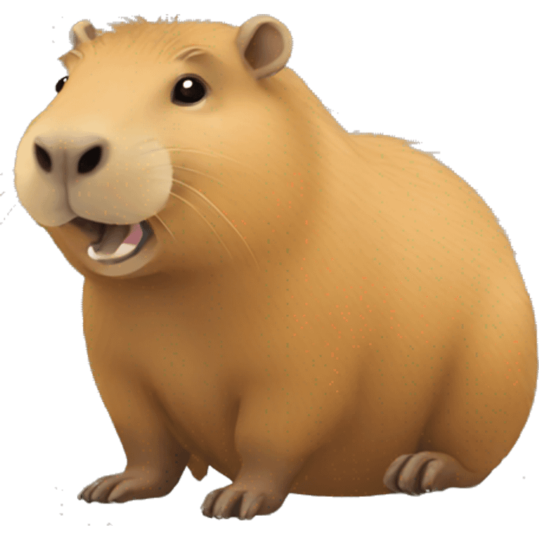 Capybara big emoji