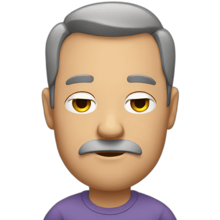 sleepy dad emoji